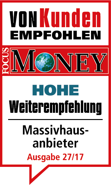 Focus Money zeichnet Heinz von Heiden erneut mit dem Vertrauenssiegel Hohe Weiterempfehlung aus